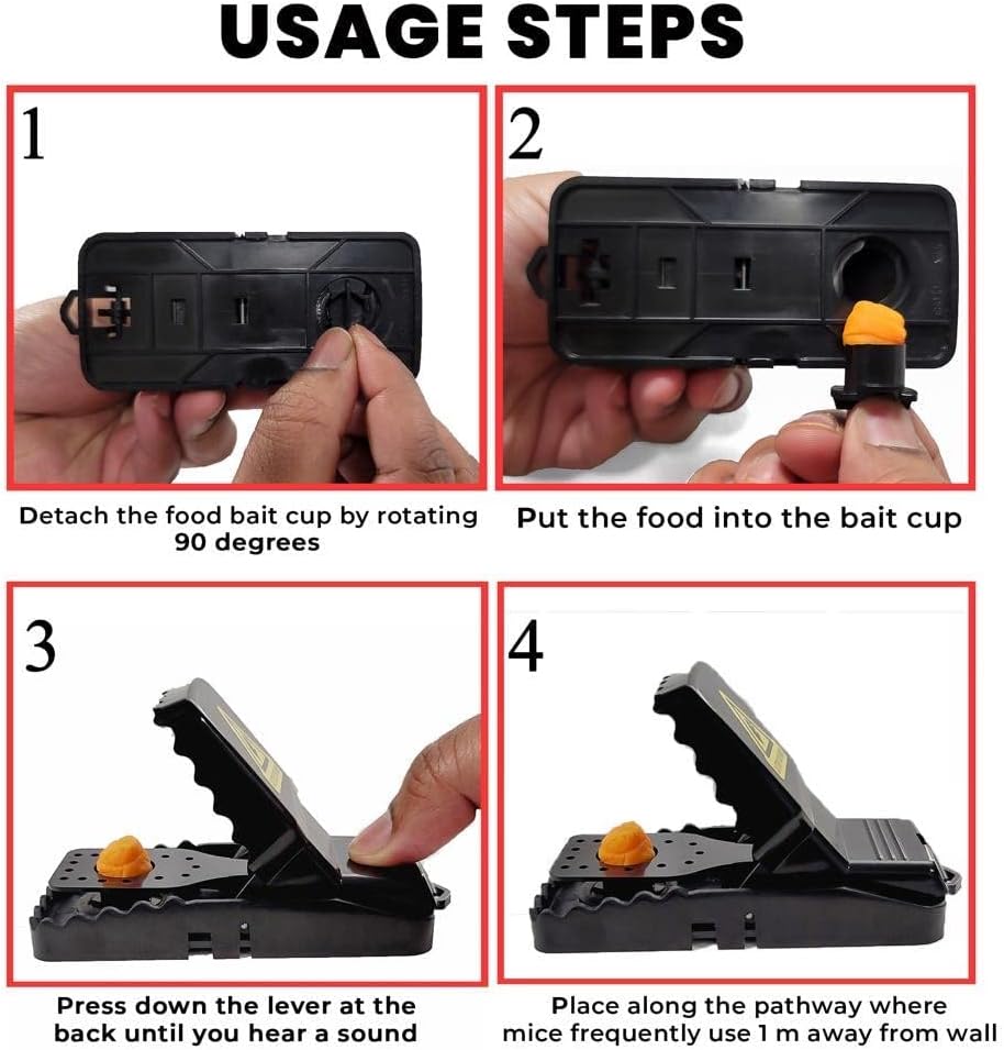 Heavy Duty Plastic Mouse Trap