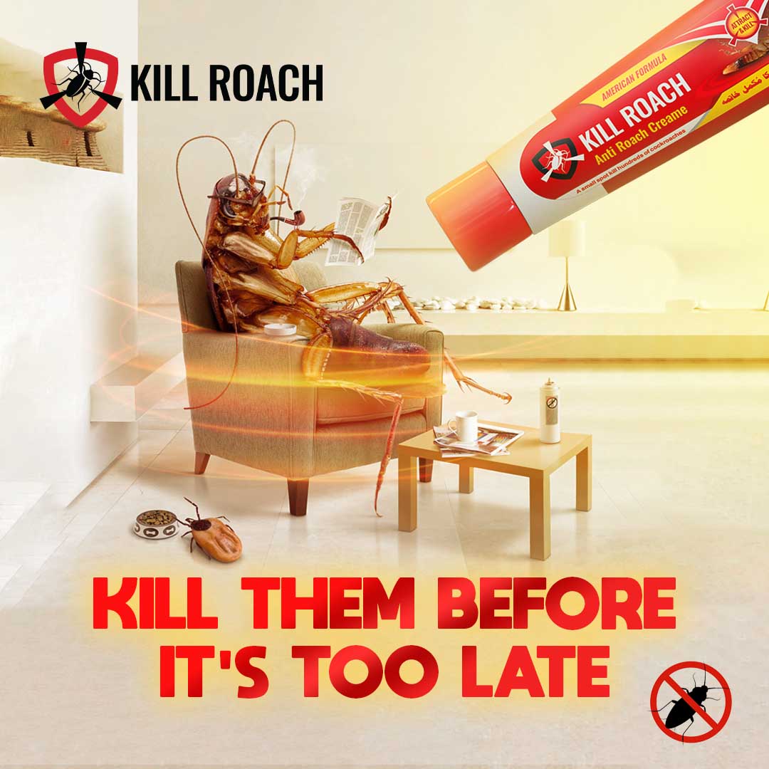 Kill Roach™ Tube Cockroach Killer Gel