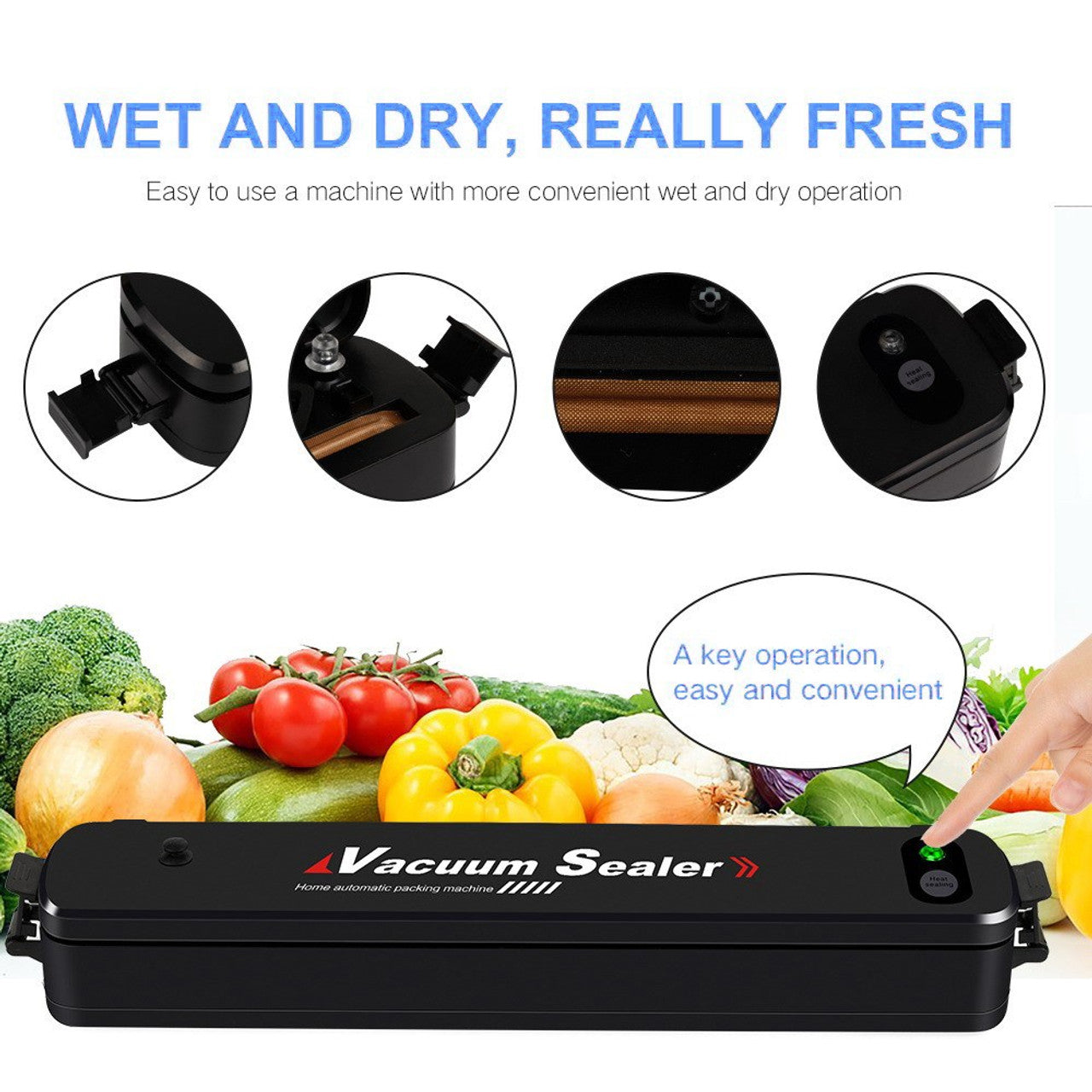 Food Saver Vacuum Sealer Machine | 10 Free Vacuum Bags